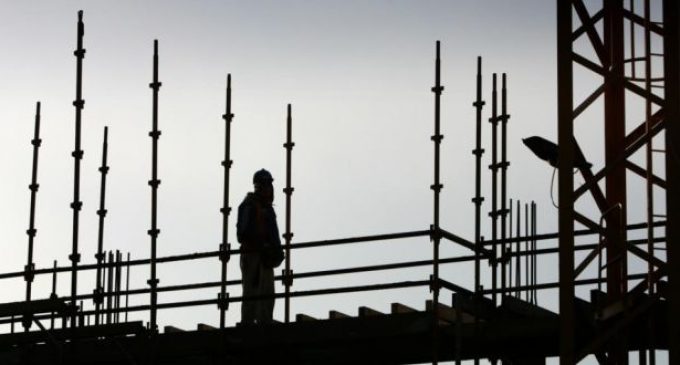 Irish construction activity up slightly last month
