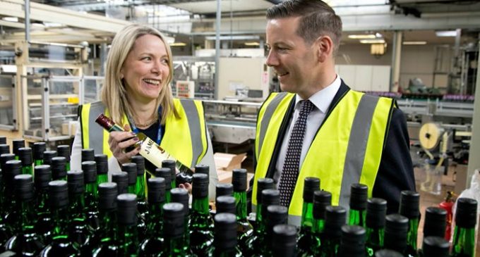 €17 Million Expansion Announced at Irish Distillers Bottling Facility in Dublin