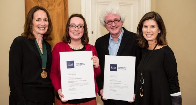 RIAI Honours Dr Ellen Rowley and Shane O’Toole