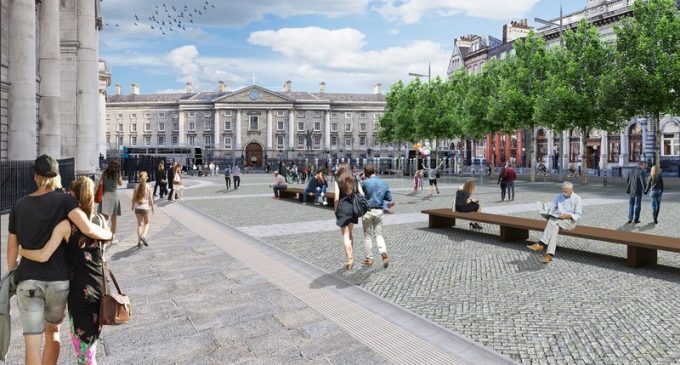 Plans for new College Green plaza in Dublin revealed