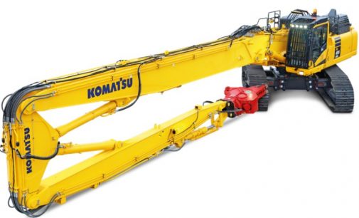 Komatsu Unveils New Heavy-duty Demolition Excavator