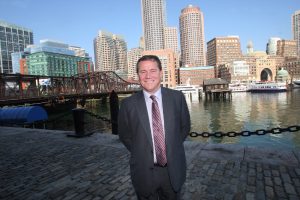 David Walsh outside Netwatch's newly opened Boston Office