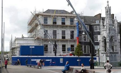 Cork city building getting ready for Crawford art students