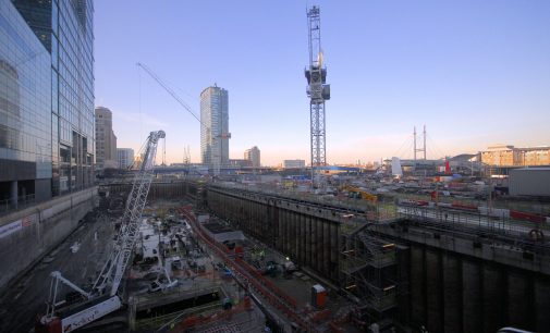 UK construction falls to lowest in 2017