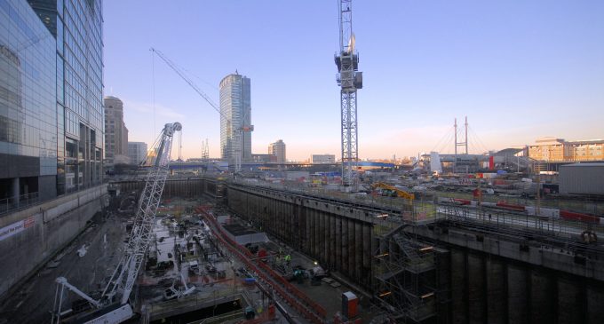 UK construction falls to lowest in 2017
