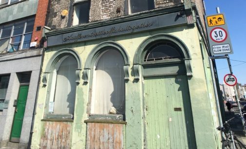 Restoration work begins on 18 Ormond Quay