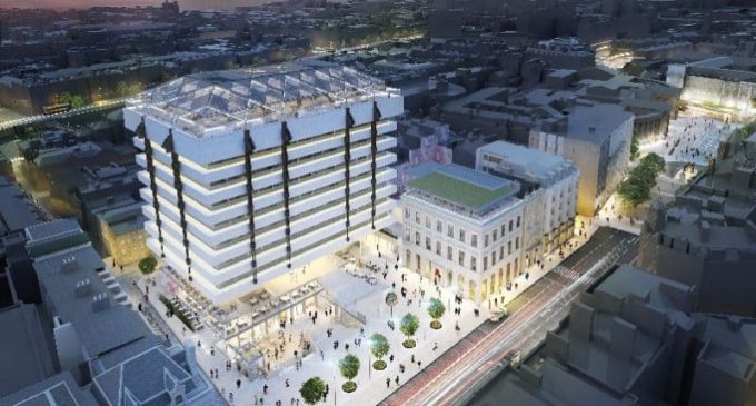 Hines and Peterson submit planning for Central Plaza in Dublin’s city centre
