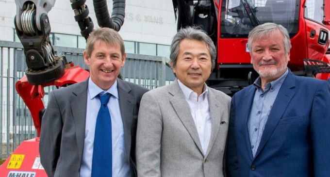 Komatsu Forest Delegation Visits McHale Plant Sales