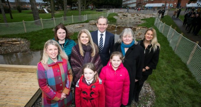 £70,000 Rainwater Garden Completed at Clandeboye Primary School