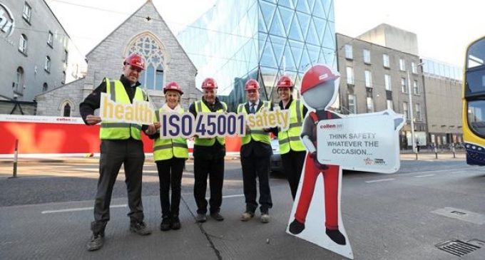 NSAI Launch New Health and Safety International Standard ISO 45001 in Conjunction With Collen Construction