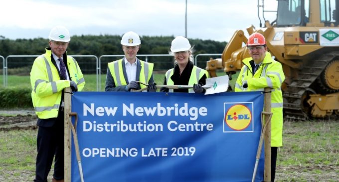 Work Commences on New €100 Million Lidl Distribution Centre in Newbridge