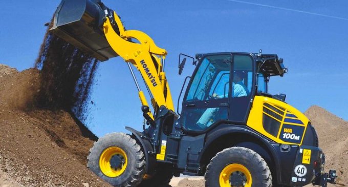 Komatsu WA100M Loader Hits Ireland