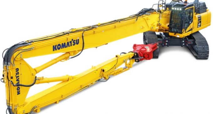 Komatsu Unveils New Heavy-duty Demolition Excavator