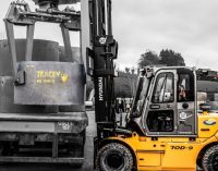 J D Forktrucks Cements Deal With Tracey Concrete