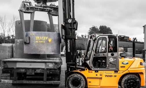 J D Forktrucks Cements Deal With Tracey Concrete