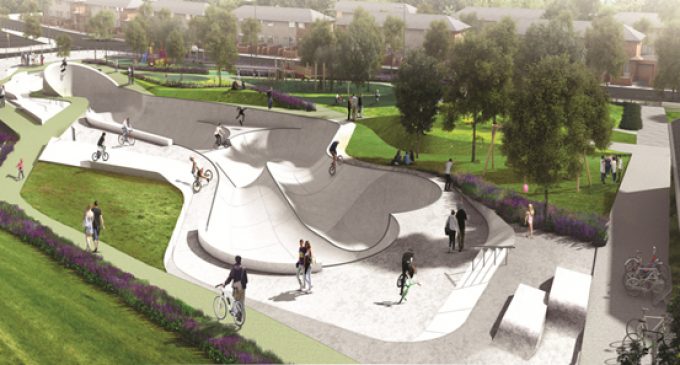 Ground Officially Broken on new BMX and Play Park For Ballyfermot in Dublin