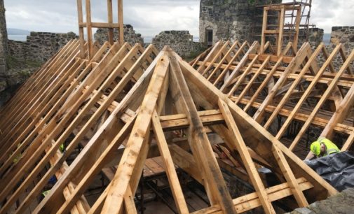 Completion of New Roof at Carrickfergus Castle a Towering Success
