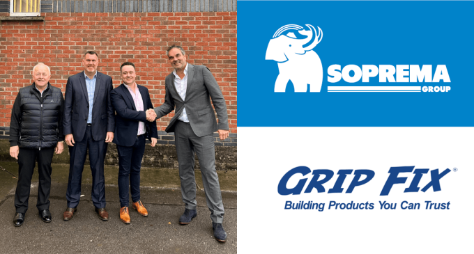 Soprema Group Expands Irish Footprint with Gripfix Acquisition