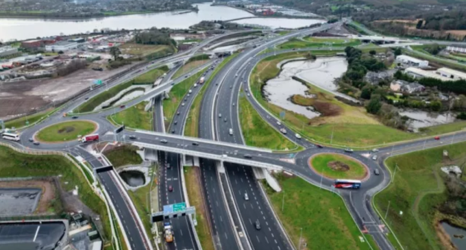 Tánaiste Micheál Martin Unveils Upgraded Dunkettle Interchange in Cork